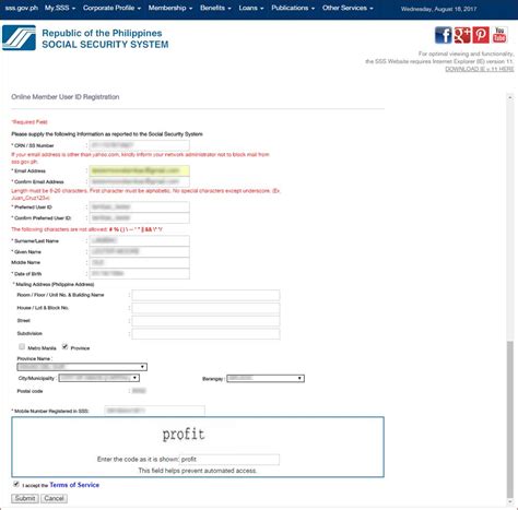 sss gmail|How To Register SSS Online: A Step.